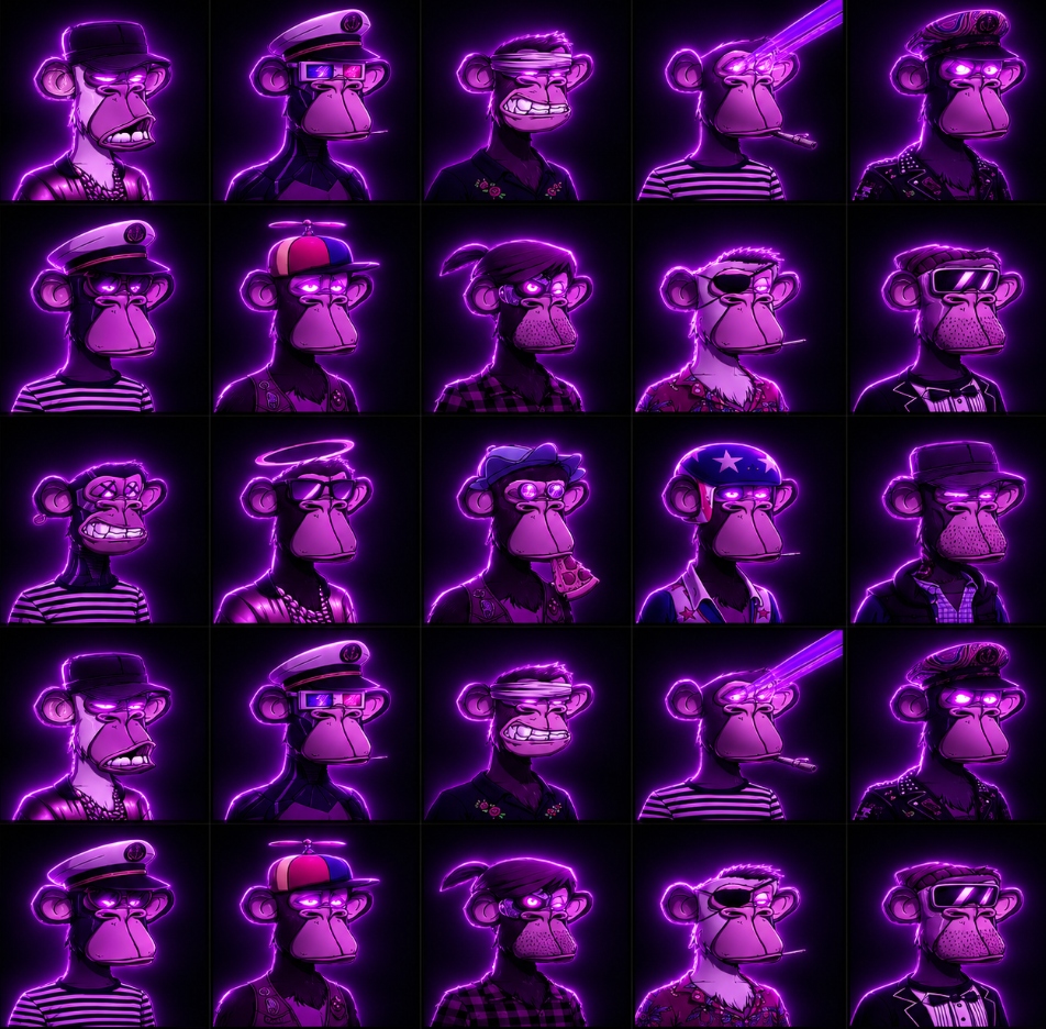Pearl Apes Collage